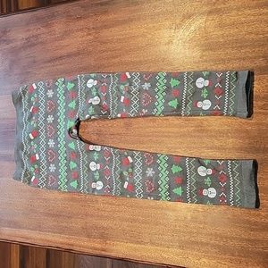 Girls size 7-16 Stretchy Christmas Leggings